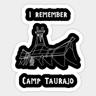 I remember Cap Taurajo Sticker